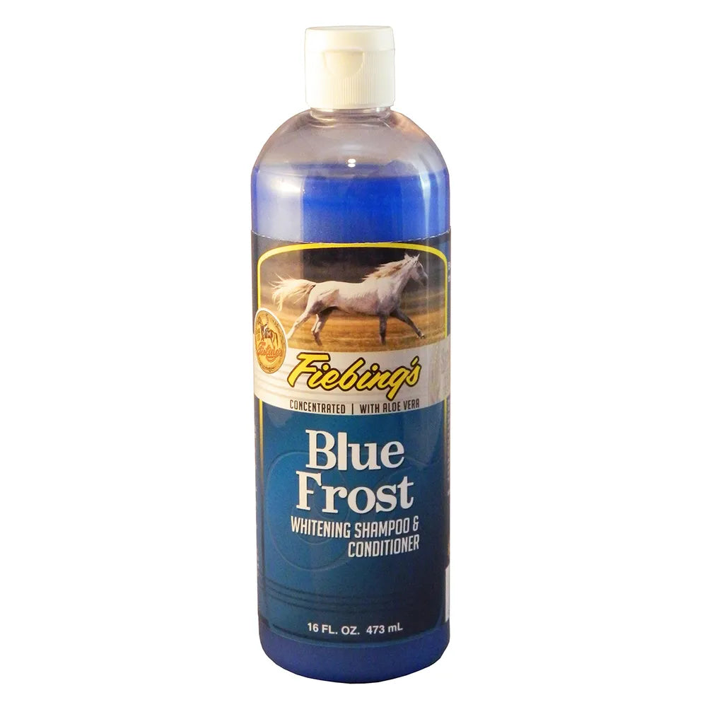 Blue Frost Whitening Shampoo & Conditioner for Horses & Dogs - 16 fl oz