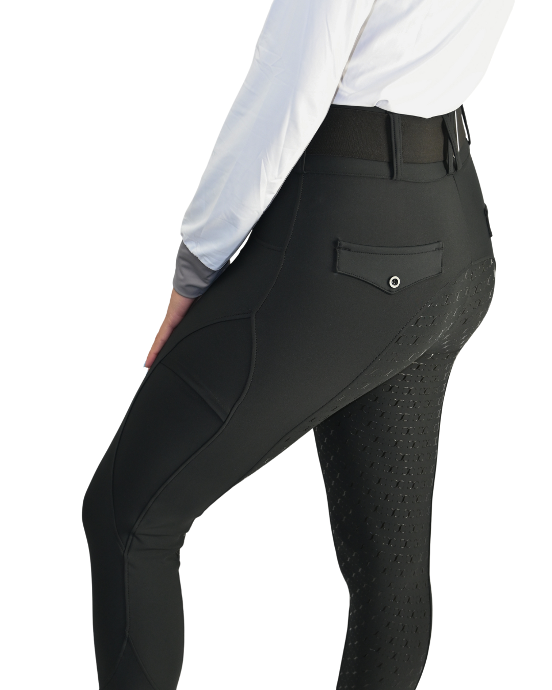 Black Just Right Summer Breeches + Free Bit Belt - Riders Choice Supply Co