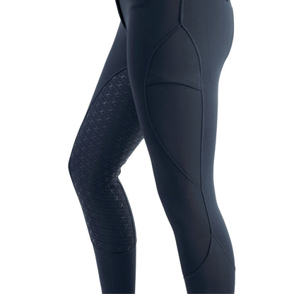 Navy Blue Mid-Weight Winter Full Seat Breeches - Riders Choice Supply Co