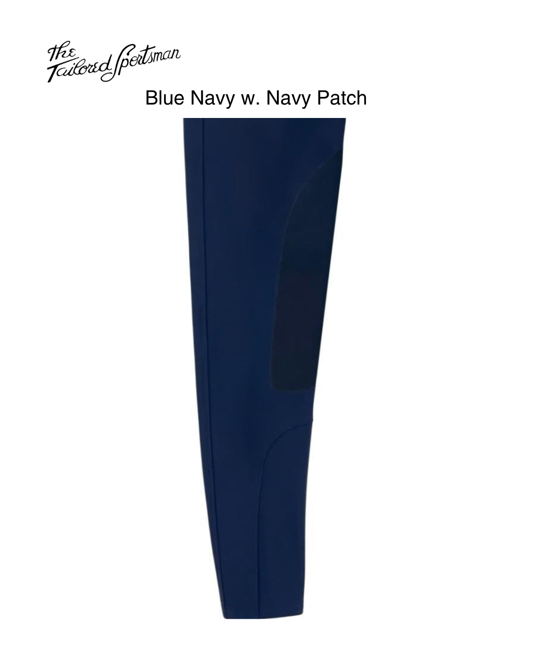 The Tailored Sportsman Trophy Hunter Breech- TechLight Fabric w. Clarino Knee Patch Style No. 1917C – Ladies Low Rise Front Zip Boo