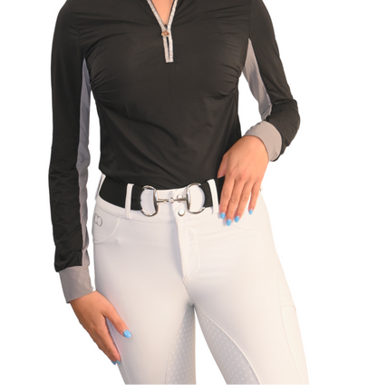 White Just Right Summer Breeches + Free Bit Belt - Riders Choice Supply Co
