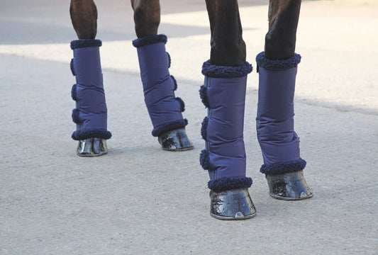 Shires Short Fleece Lined Travel Boots- Full Size