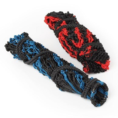 Shires Deluxe Haylage Net Small Size Black/Blue - Riders Choice Supply Co