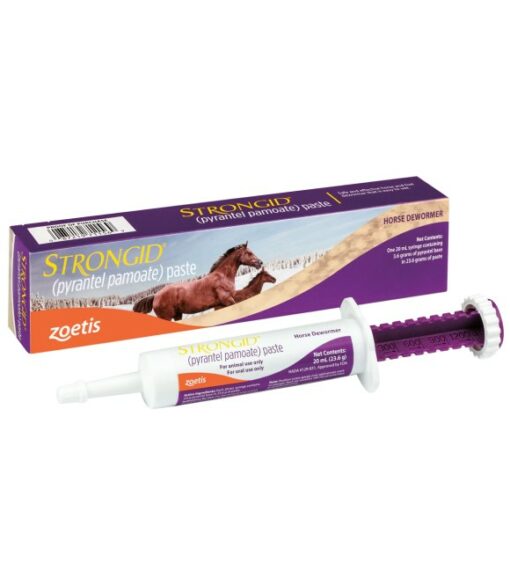 Strongid Pyrantel Pamoate Paste 20 mL for Equine - Riders Choice Supply Co