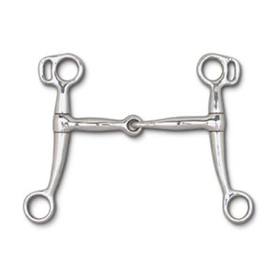 TOKLAT Tom Thumb Shank 5 1/2" Cheek Snaffle Mouthpiece - Riders Choice Supply Co