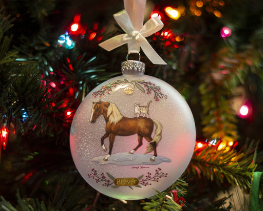 Breyer Holiday #10317 Morgan & Friends - 2025 Artist Signature Ornament - Brand New! - Riders Choice Supply Co