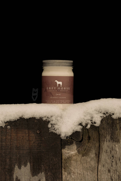 Blanket Season Soy Candle - Holiday Collection - Riders Choice Supply Co