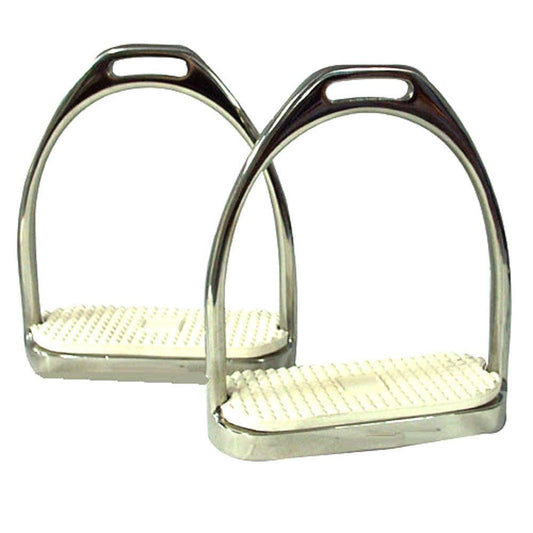 Premium Coronet Fillis SS Stirrup Irons with Pads - Riders Choice Supply Co