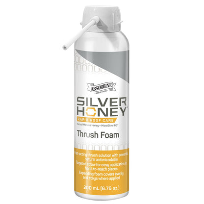 Silver Honey Rapid Hoof Care Thrush Foam for Horses - 200 ml