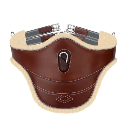 ExionPro Belly Guard Girth - Grey Elastic with White Lines