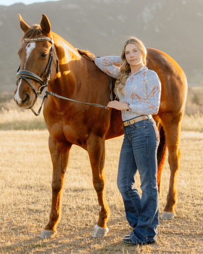 D. D. Impulsion & Straightness KASSIDY Long Sleeve Signature Sunshirt