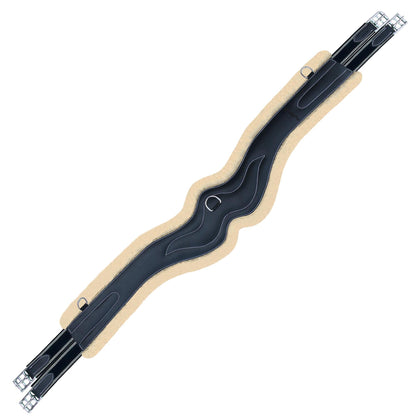 ExionPro 'AdaptLine' Wave Girth - Navy Blue Elastic with White Lines