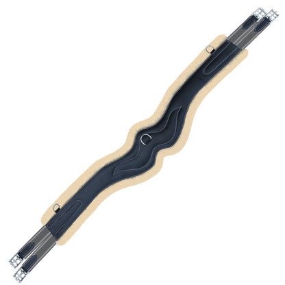 ExionPro 'AdaptLine' Wave Girth - Grey Elastic with White Lines
