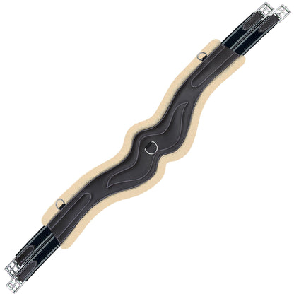 ExionPro 'AdaptLine' Wave Girth - Navy Blue Elastic with White Lines