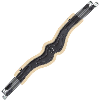 ExionPro 'AdaptLine' Wave Girth - Grey Elastic with White Lines