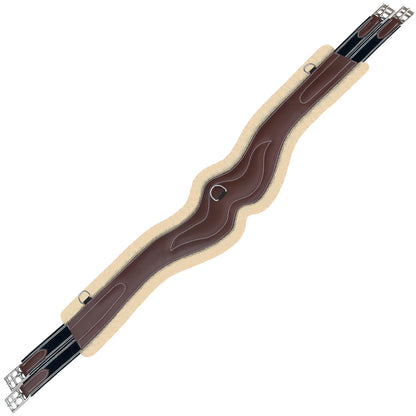 ExionPro 'AdaptLine' Wave Girth - Navy Blue Elastic with White Lines