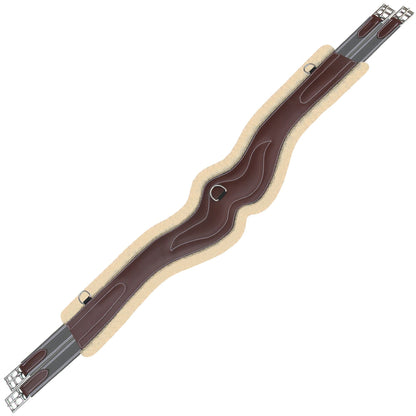 ExionPro 'AdaptLine' Wave Girth - Grey Elastic with White Lines