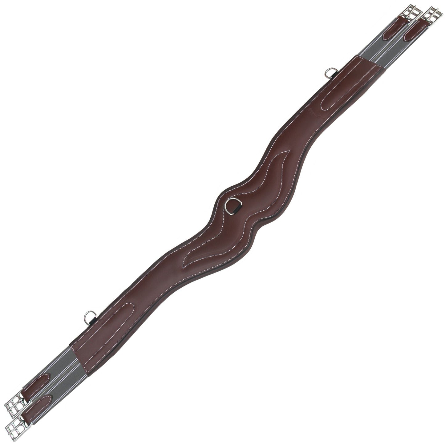 ExionPro 'AdaptLine' Wave Girth - Grey Elastic with White Lines