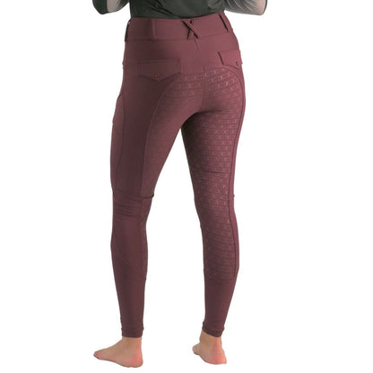 Burgundy Just Right Summer Breeches + Free Bit Belt - Riders Choice Supply Co