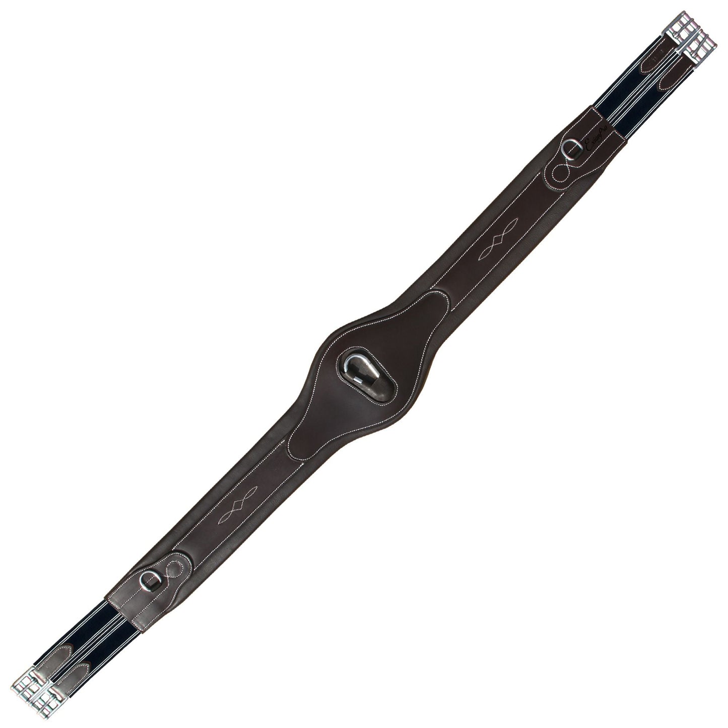 ExionPro 'Joint' Girth - Navy Blue Elastic with White Lines