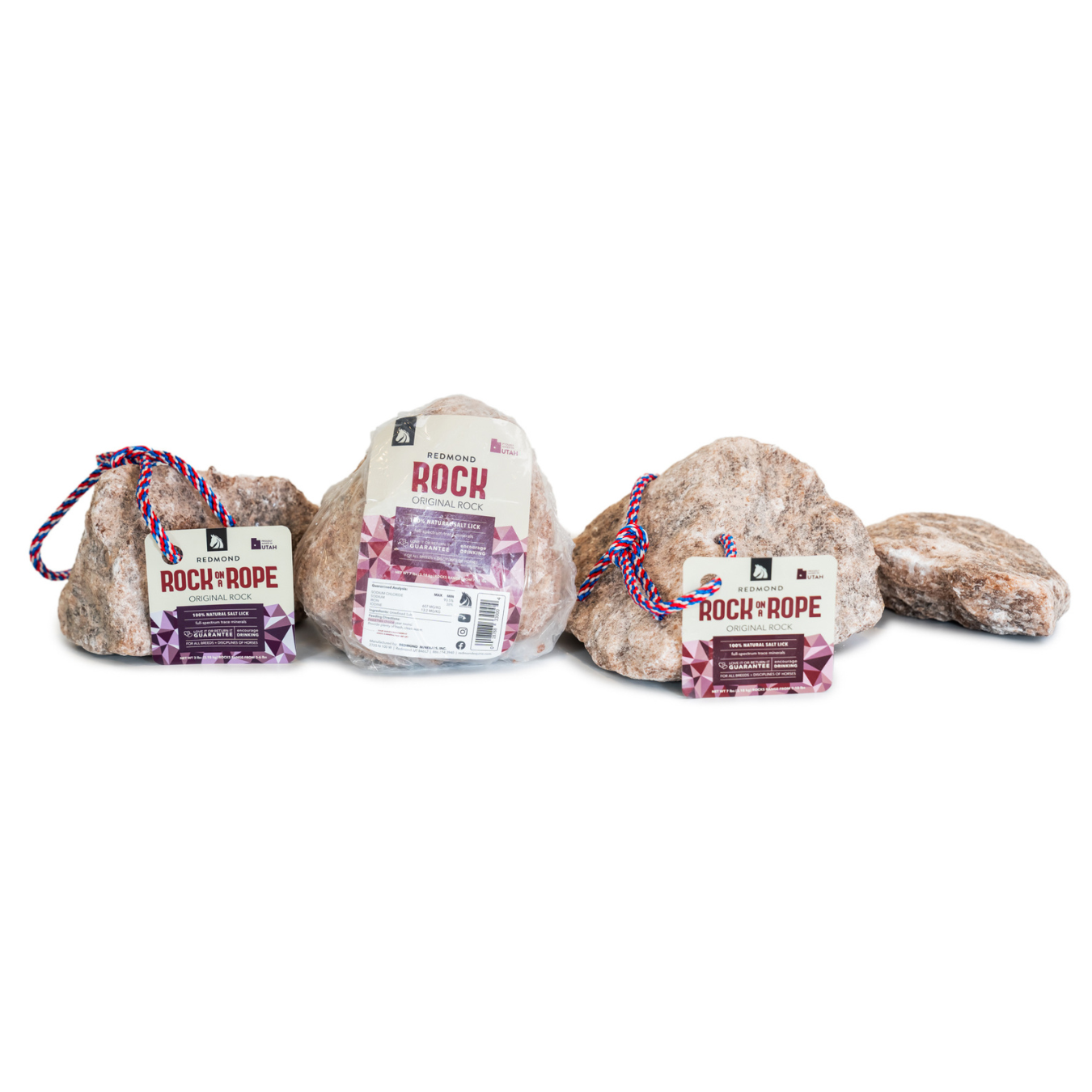 Redmond Rock® - Mined Horse Salt Lick - Riders Choice Supply Co