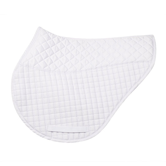TuffRider Jumping Saddle Pad Standard Size White - Riders Choice Supply Co