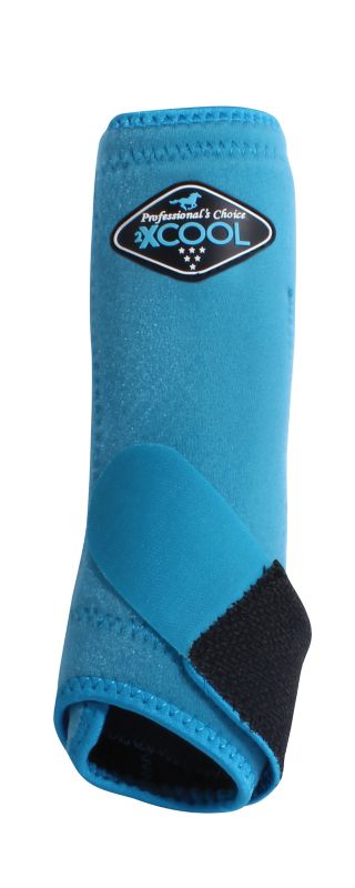 Professionals Choice 2XCool Sports Medicine Boots, Pacific Blue, Medium - Riders Choice Supply Co