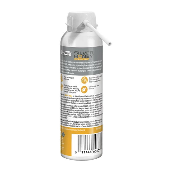 Silver Honey Rapid Hoof Care Thrush Foam for Horses - 200 ml