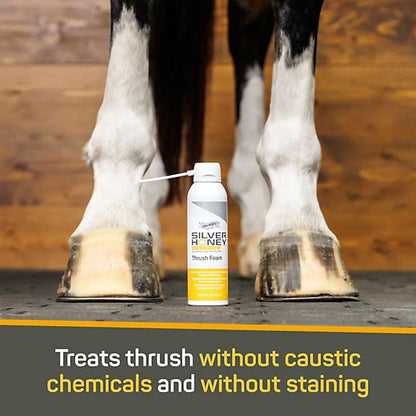 Silver Honey Rapid Hoof Care Thrush Foam for Horses - 200 ml