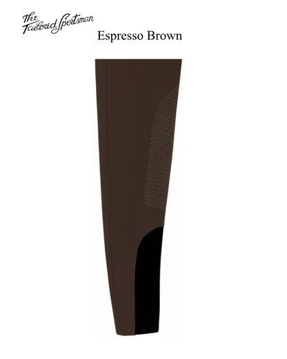 The Tailored Sportsman Trophy Hunter Breech- TechLight Fabric w. Silicone Knee Patch Style  No. 1917S – Ladies Low Rise Front Zip Bootsock