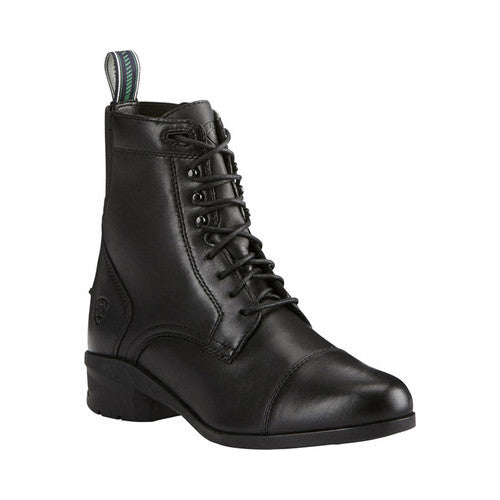 Ariat Heritage IV Paddock Boots, Black Leather