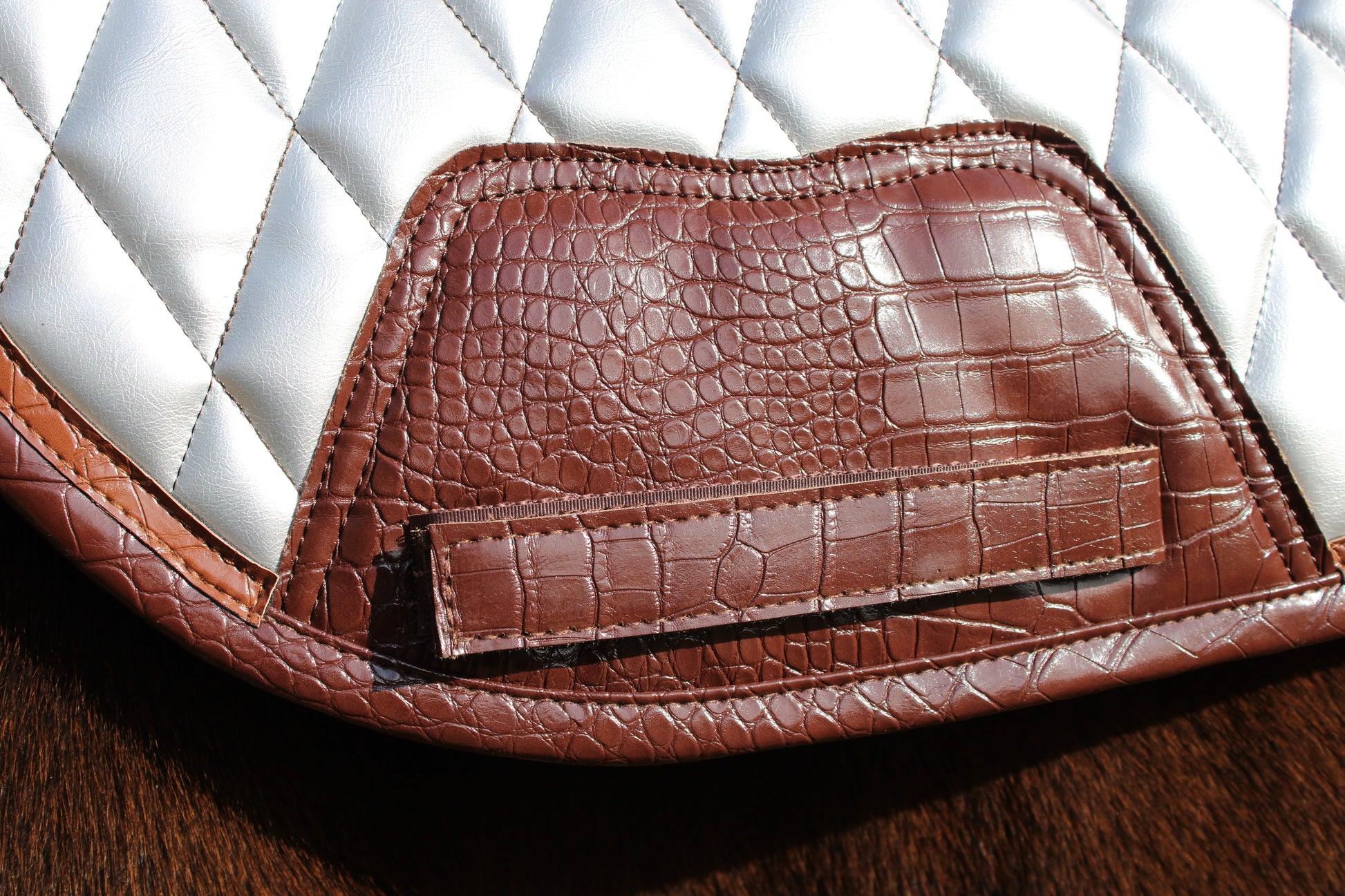 Jump Saddle Pad | Chrome - Riders Choice Supply Co