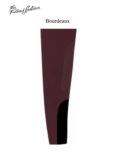 The Tailored Sportsman Trophy Hunter Breech- TechLight Fabric w. Silicone Knee Patch Style  No. 1917S – Ladies Low Rise Front Zip Bootsock