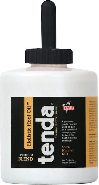 Tenda Holistic Premium Hoof Oil, All Natural, 32-oz Jar - Riders Choice Supply Co
