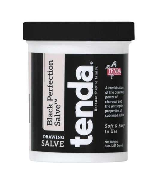 Tenda Black Perfection Salve 8-oz Jar - Riders Choice Supply Co
