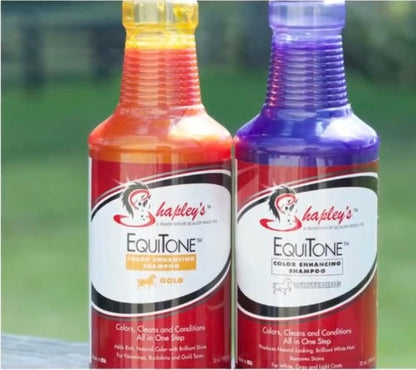 Shapley's Equitone Color Enhancing Shampoo 32 oz Black - Riders Choice Supply Co