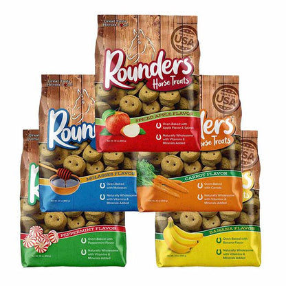 Rounders Holiday Horse Treats Gift Box, 10 lb - Riders Choice Supply Co