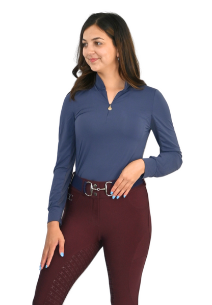 Cool and Comfortable Navy Sun Shirt - Riders Choice Supply Co