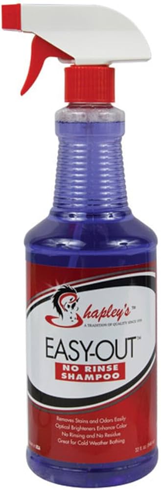 Shapley's Easy-Out No Rinse Equine Shampoo 32 oz - Riders Choice Supply Co
