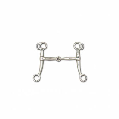 TOKLAT Tom Thumb Shank 5 1/2" Cheek Snaffle Mouthpiece - Riders Choice Supply Co