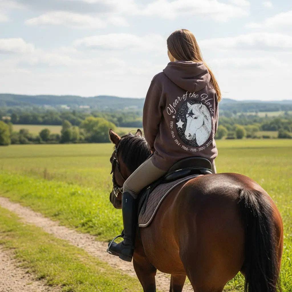 Year of the Horse Hoodie (Brown)