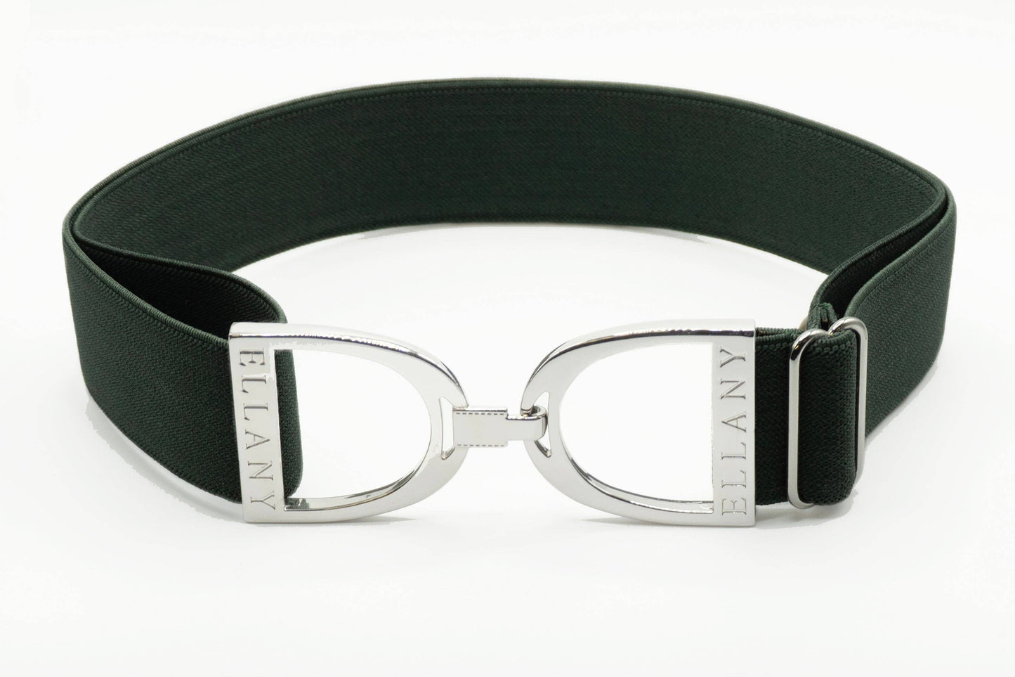 Hunter - 1.5" Silver Stirrup Elastic Belt - Riders Choice Supply Co