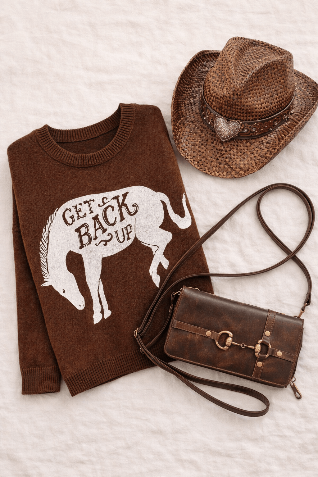 Get Back Up Horse Sweater