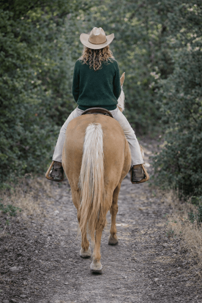 Bridle Up Rider Sweater (Green)