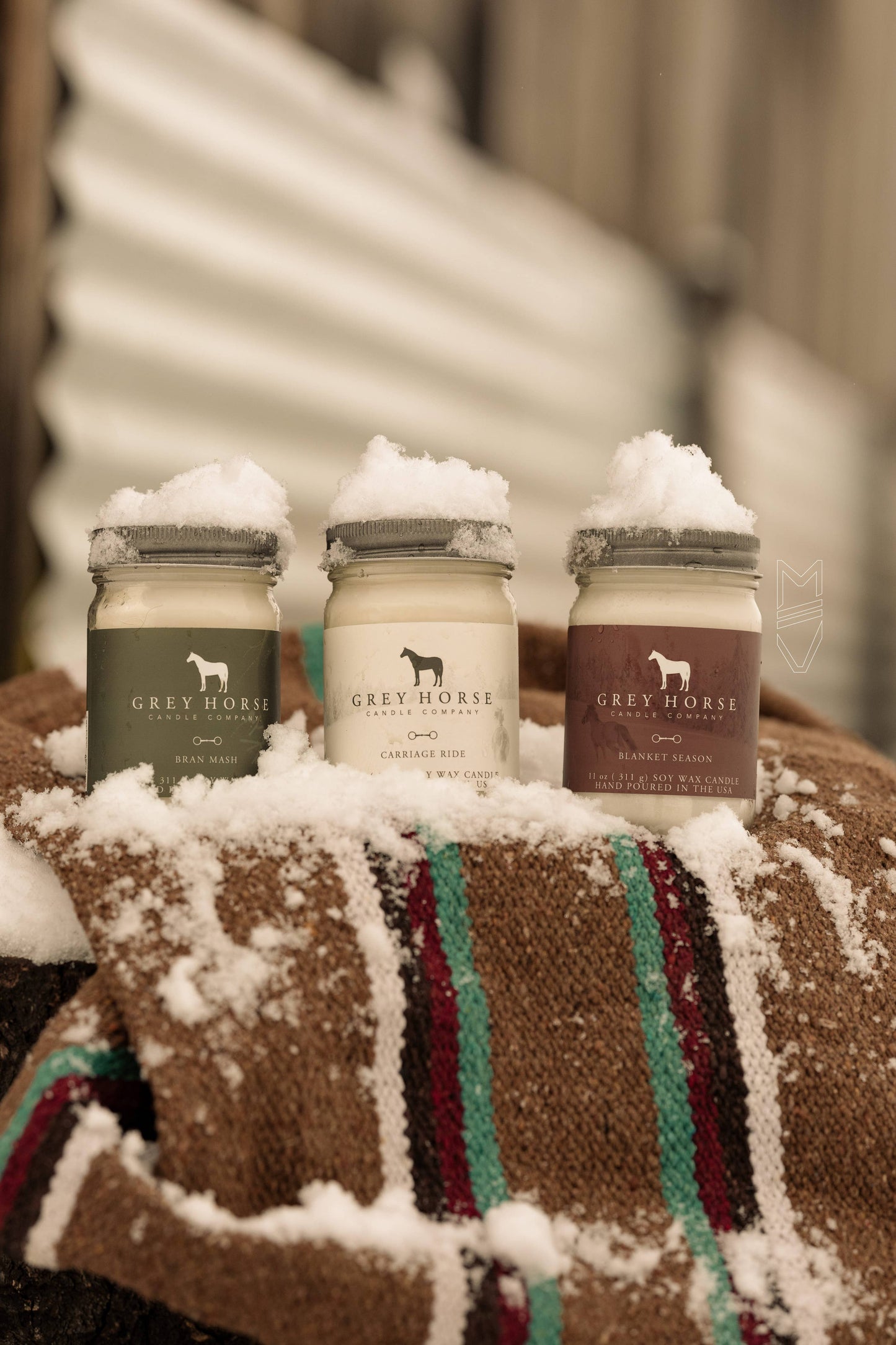 Blanket Season Soy Candle - Holiday Collection - Riders Choice Supply Co