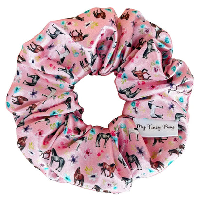 MyFancyPony Satin Equestrian Scrunchies