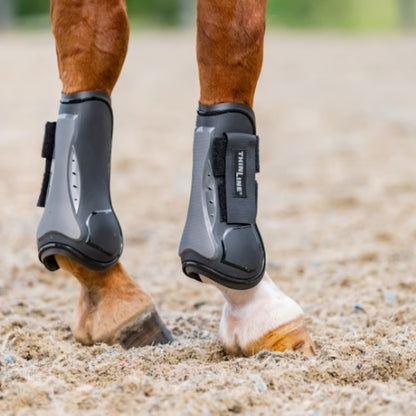 ThinLine Global Flexible Filly Air Shock Open Front Boot Black