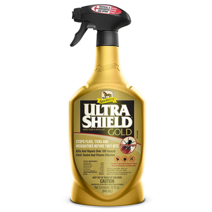 Absorbine Ultrashield Gold Insecticide Quart - Riders Choice Supply Co