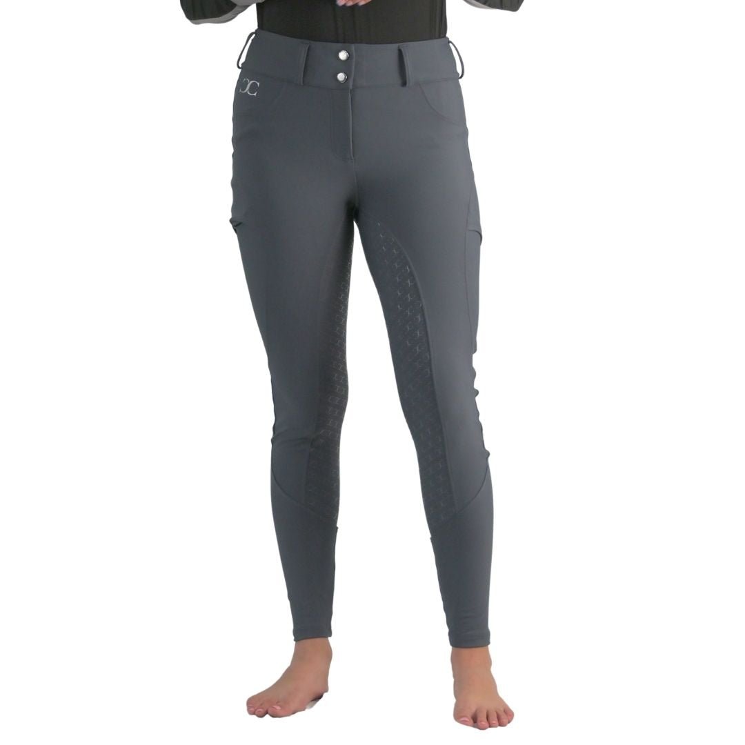 Slate Grey Just Right Summer Breeches + Free Bit Belt - Riders Choice Supply Co