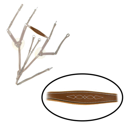ExionPro 5 Point Breastplate - Matching Elastic